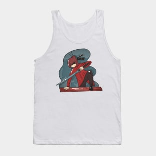 Ninja Girl Warrior Tank Top